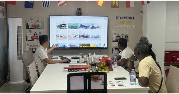 Cliente de Ghana compró 10 unidades de remolque cisterna monobloque