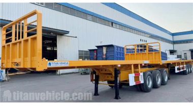 Remolque plataforma baja Superlink se enviará a Zambia