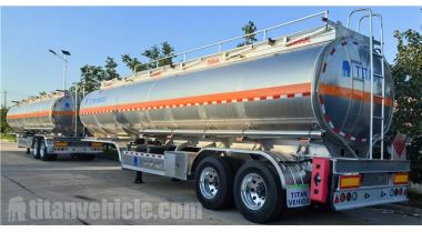 Remolque cisterna de aluminio de 2 ejes será enviado a Costa Rica