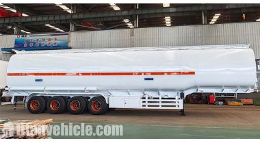 Se enviará un remolque cisterna de combustible de 4 ejes a Nigeria