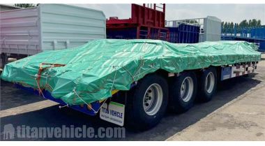 Se enviará un camión con plataforma baja de 3 ejes y 50 toneladas a Kenia