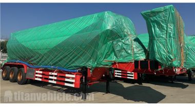 Se enviará un remolque cisterna de cemento a granel de 3 ejes al estado de Eritrea