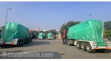 Se enviarán 5 unidades de remolques cisterna para cemento en polvo a Zambia