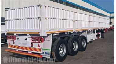 Se enviará un remolque de pared lateral de 50 toneladas a Ghana