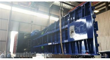 Se enviará un remolque de carga de lados altos de 600 mm a Omán