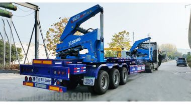 Se enviará un remolque de carga lateral de 37 toneladas a Papúa Nueva Guinea