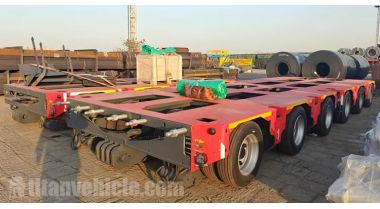 El semirremolque modular SPMT de Nicolas se enviará a Libia