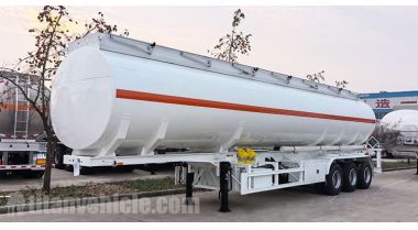 Se enviará un remolque cisterna de combustible de 3 ejes a Zambia