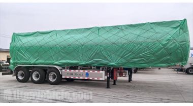 Remolques cisterna de aluminio para combustible listos para enviar a Camerún
