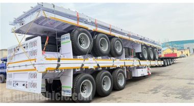 El remolque de carga Tir Axle Fence se enviará a Tanzania