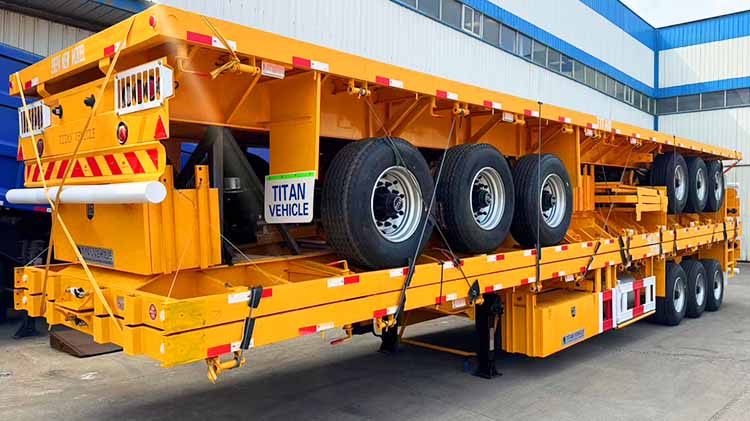Cami&oacute;n con plataforma de 3 ejes en venta en Zambia