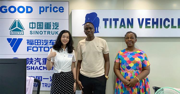 Remolque de plataforma baja de 4 ejes en venta en Nigeria