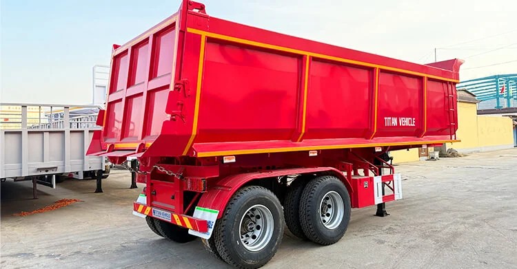 Remolque semirremolque de 2 ejes en venta en Senegal