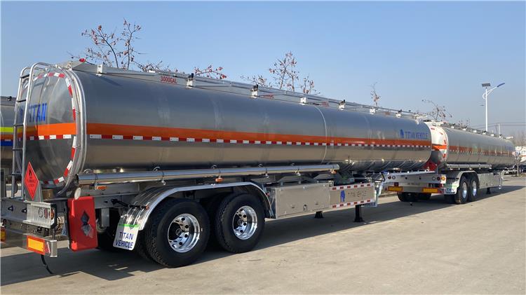 Remolque cisterna de aluminio en venta en Zambia