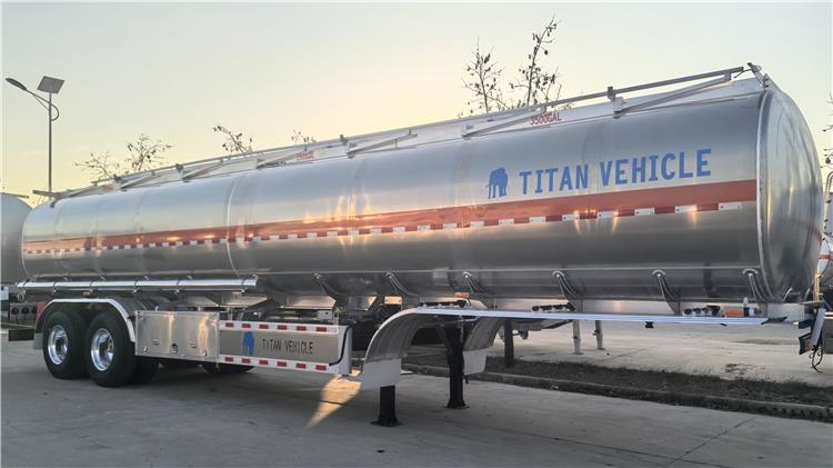 Remolque cisterna de aluminio en venta en Zambia