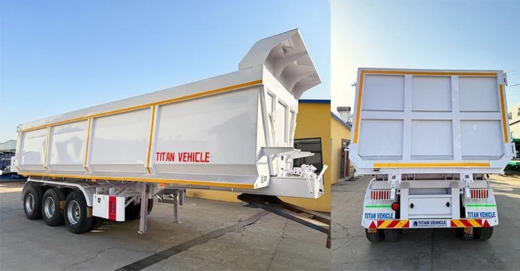 Remolque semirremolque de 3 ejes en venta en Senegal