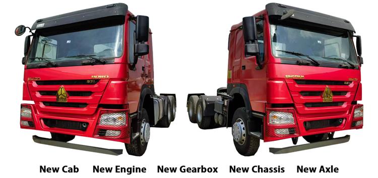 Cabezal tractor Howo usado en venta en Nigeria