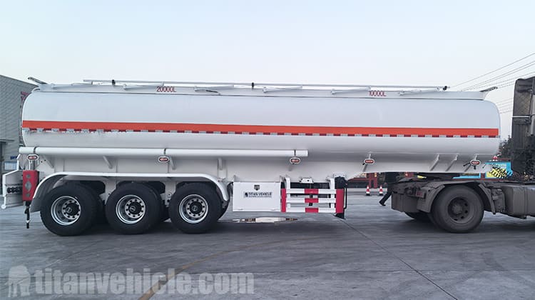 Fabricantes de remolques cisterna de combustible de 45000 litros en venta en Zambia