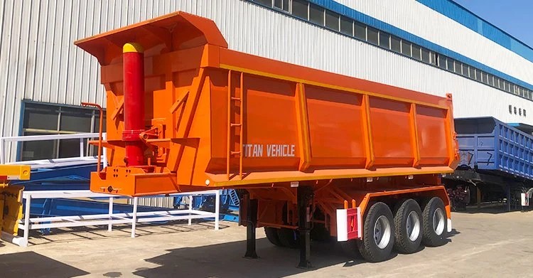 Remolque semirremolque de 3 ejes en venta en Tanzania