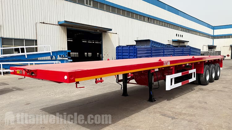 Fabricantes de remolques de plataforma de tres ejes en venta en Guyana
