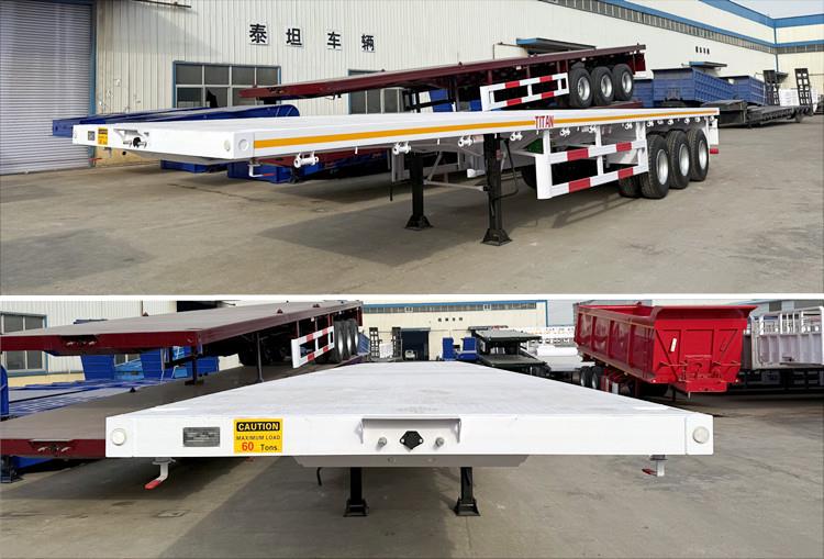 Remolque semi-plana TITAN de 40 pies en venta cerca de mí en Kenia