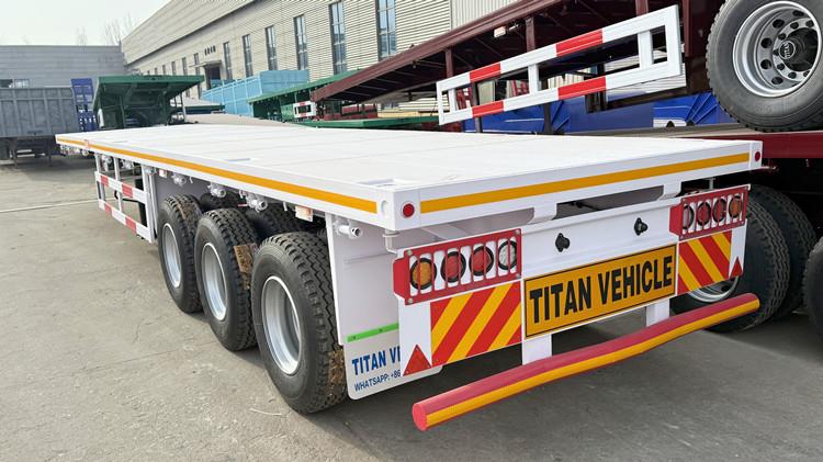 Remolque semi-plana TITAN de 40 pies en venta cerca de mí en Kenia