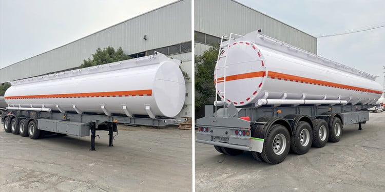 Clientes guineanos visitan TITAN para comprar remolque cisterna de combustible