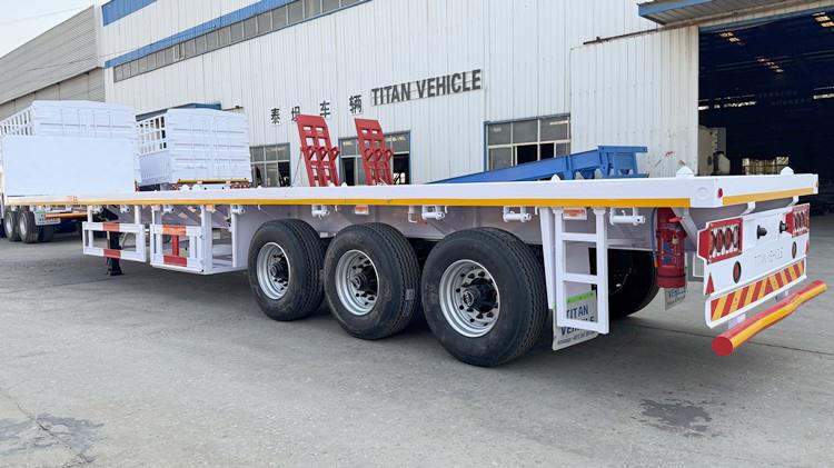 Clientes de Zimbabue adquirieron con éxito un semirremolque de plataforma de TITAN