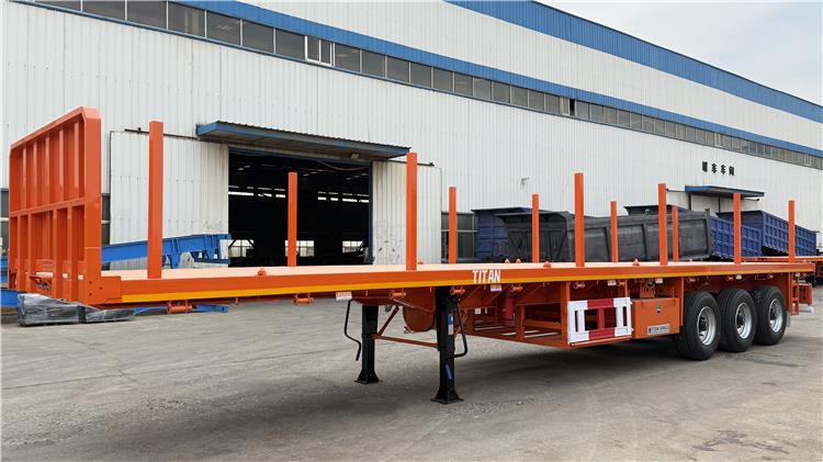 Remolque de plataforma de 3 ejes en venta en Guinea