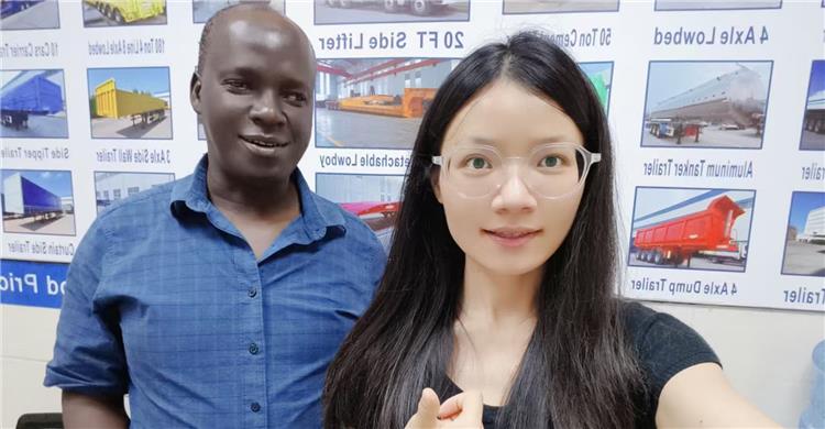 Remolques cisterna de asfalto de 3 ejes en venta en Lagos, Nigeria
