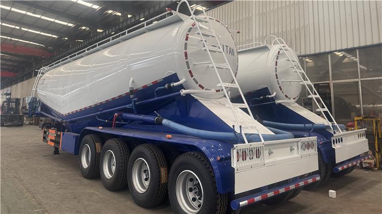 Remolque cisterna de cemento de 4 ejes y 50 m&sup3; en venta en Sierra Leona