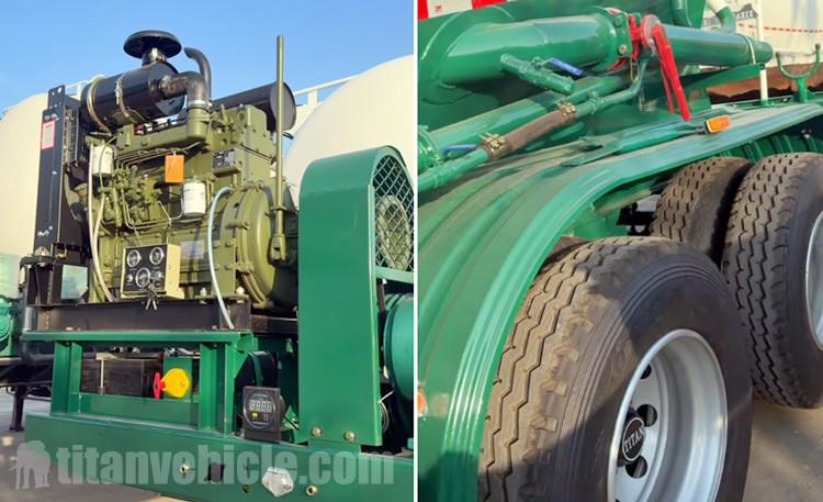 Se enviar&aacute; a Zambia un semirremolque cisterna de cemento de 2 ejes y 25 m&sup3;.
