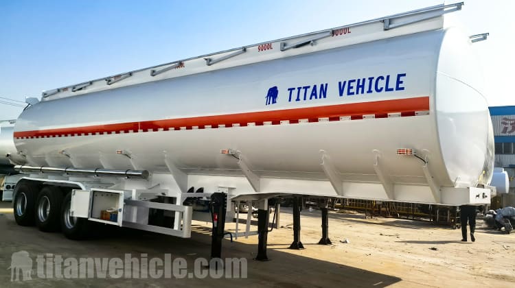 Remolque cisterna de gasolina de 45.000 litros en venta en Sierra Leona.