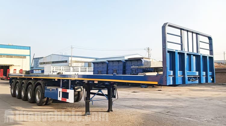 Semirremolque de plataforma de 5 ejes en venta en el Congo