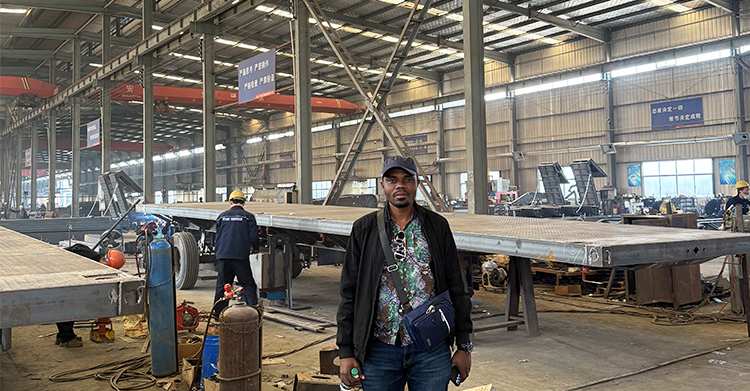 Remolques de plataforma de 40 pies en venta en Zambia