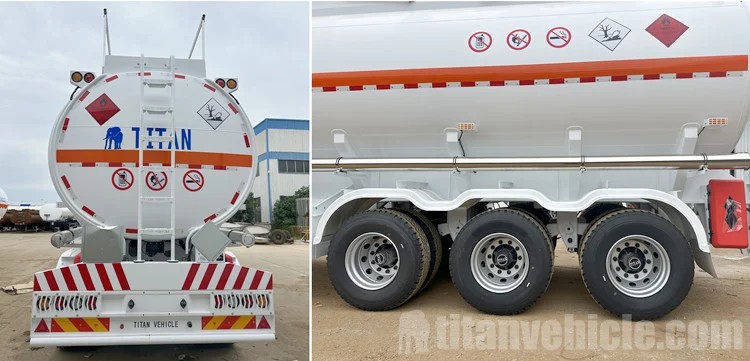 Se vende en Congo un camión cisterna de gasolina con capacidad para 45.000 litros.