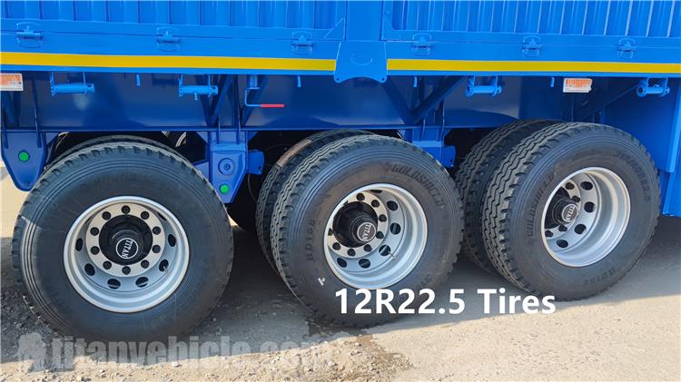 Semirremolque de baranda de tres ejes se exportar&aacute; a Tanzania
