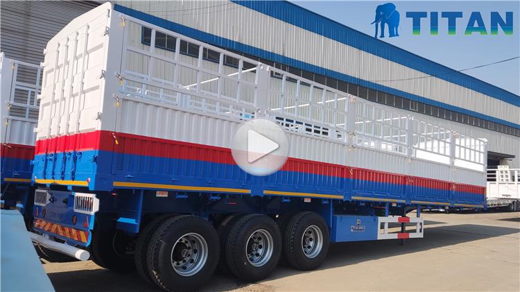 Semirremolque de baranda de tres ejes se exportar&aacute; a Tanzania