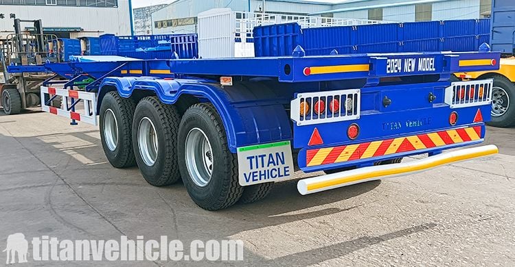 Chasis de contenedor de 3 ejes y 40 pies a la venta en Vietnam