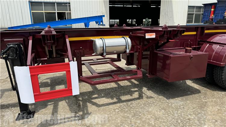 Remolque con chasis de contenedor de 3 ejes y 40 pies a la venta en Uganda