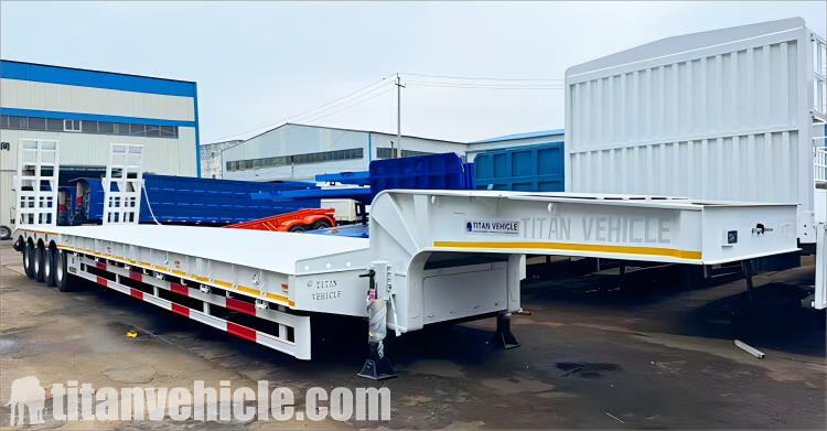 Remolque de plataforma baja de 100 toneladas a la venta en Jamaica