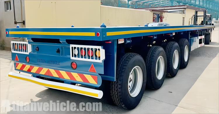Remolque plano de 4 ejes a la venta en Jamaica