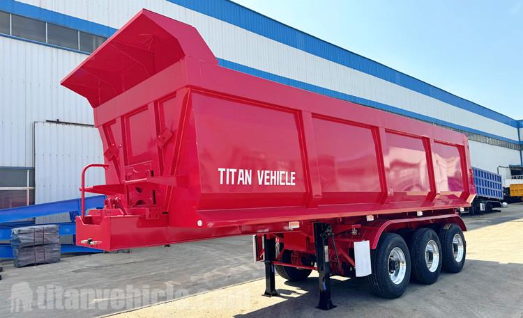 Semirremolque volquete de tres ejes a la venta en México