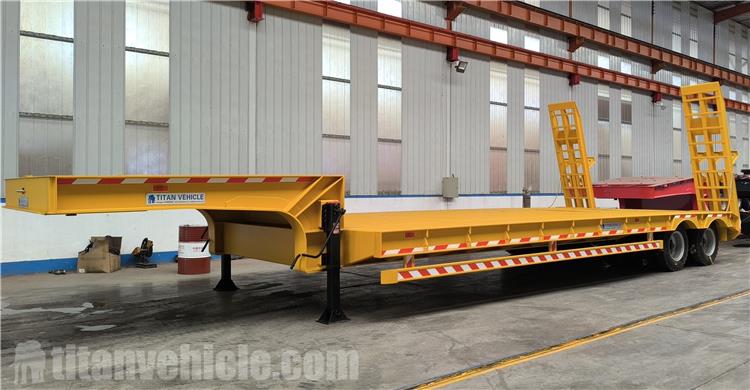 Precio de remolque de plataforma baja de 2 ejes y 4 l&iacute;neas en venta en Guyana