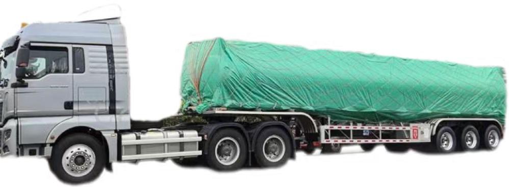 Remolque cisterna de aluminio de 39.000 litros listo para env&iacute;o a Venezuela