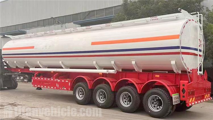 Semirremolque cisterna de petr&oacute;leo de 4 ejes y 60.000 litros en venta en Zambia