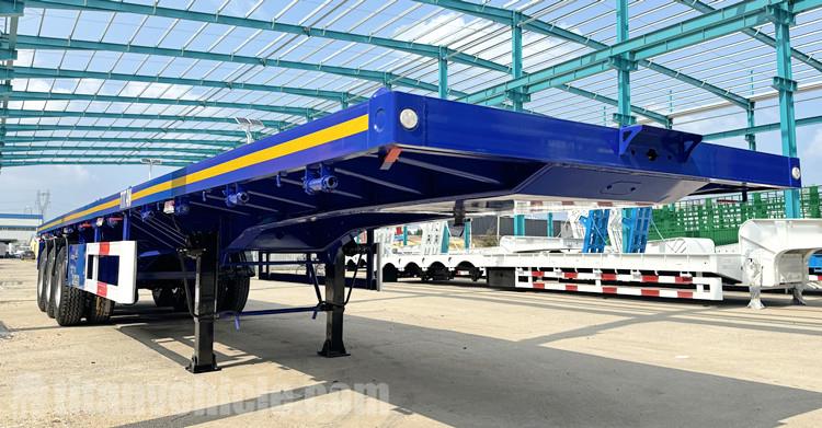 Remolque de plataforma plana de tres ejes TITAN Vehicle en venta en Tanzania