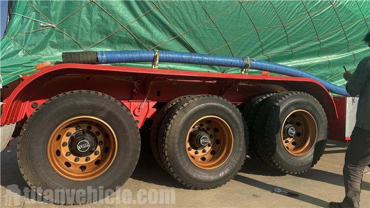 Remolque cisterna de cemento a granel de 3 ejes en venta en el estado de Eritrea