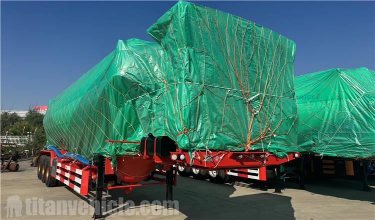 Remolque cisterna de cemento a granel de 3 ejes en venta en el estado de Eritrea