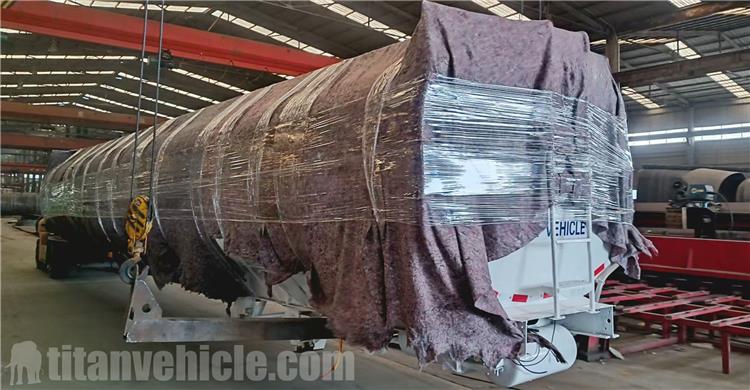 Remolque cisterna di&eacute;sel de 2 ejes en venta en el Congo